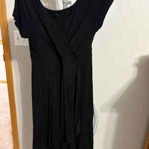 Torrid Black wrap knit dress! So cute and flattering!!!